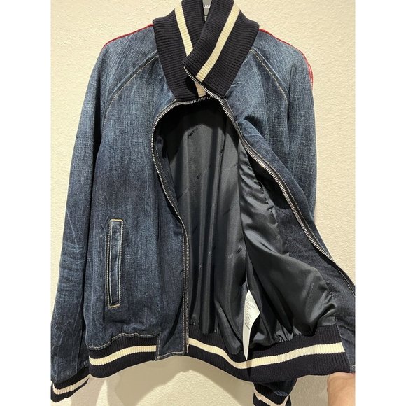 DSQUARED2 Mens Denim Jacket - Blue - IT 48/UK 38/FR 44/US 38 NWT S74AM1101S30309 - Picture 12 of 16